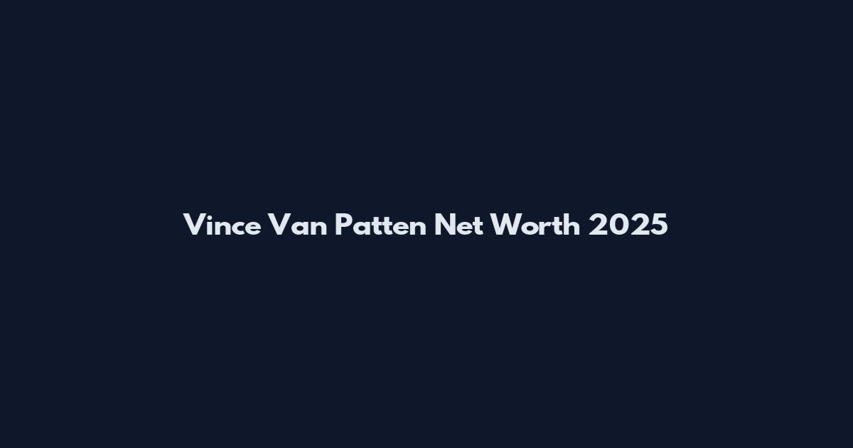 Vince Van Patten Net Worth 2025