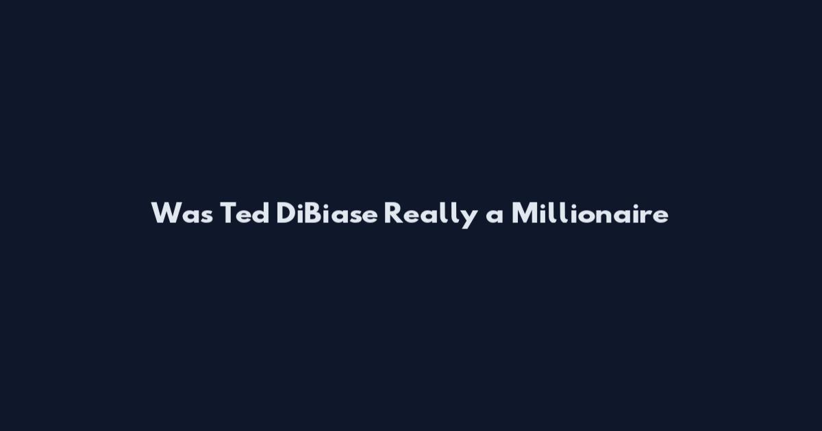 Was Ted DiBiase Really a Millionaire