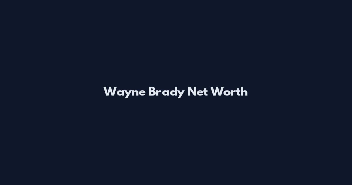 Wayne Brady Net Worth