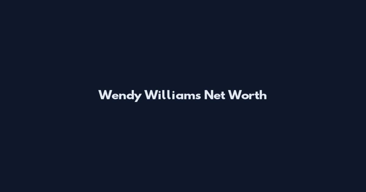 Wendy Williams Net Worth