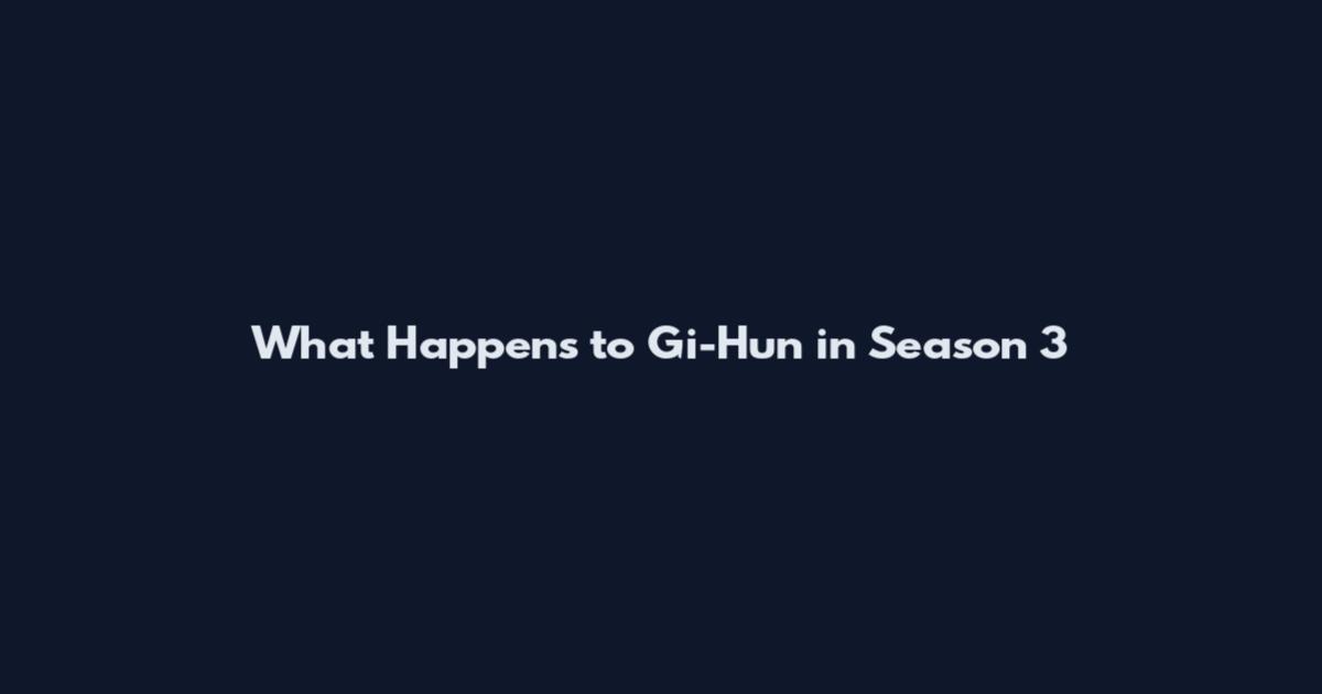 What Happens to Gi-Hun in Season 3