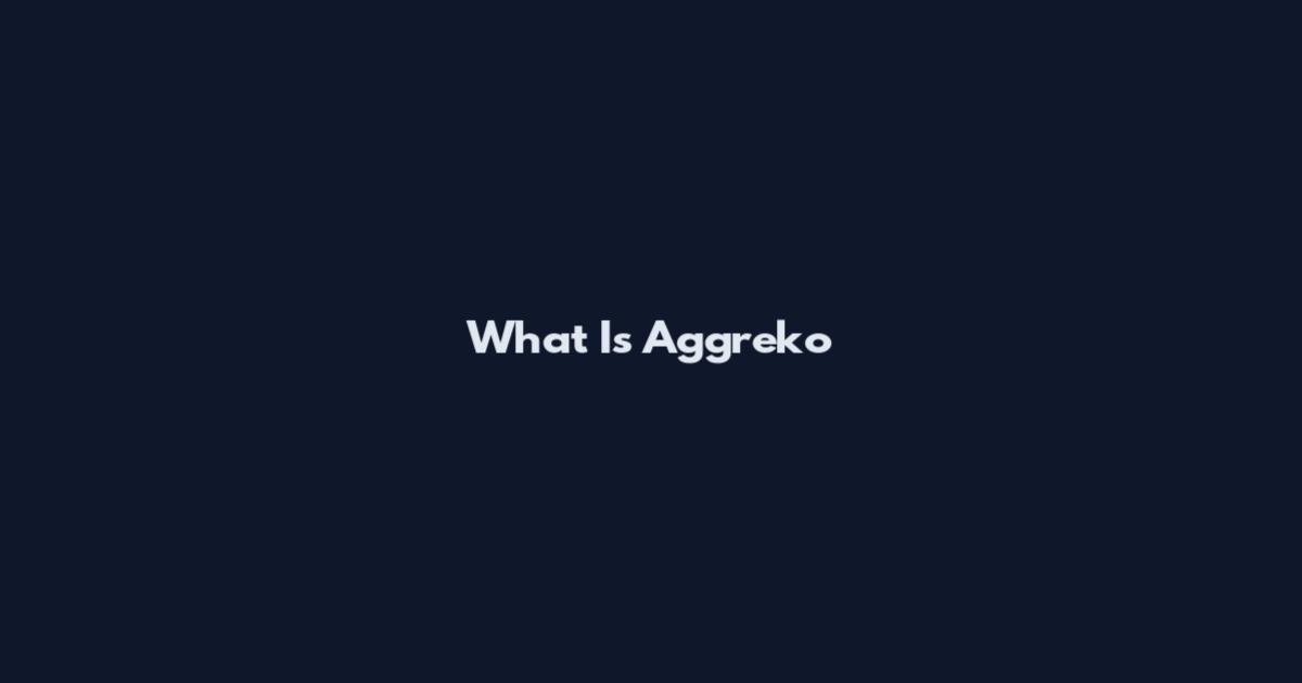 What Is Aggreko