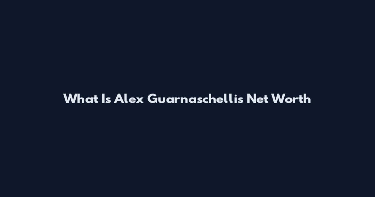 What Is Alex Guarnaschelli's Net Worth