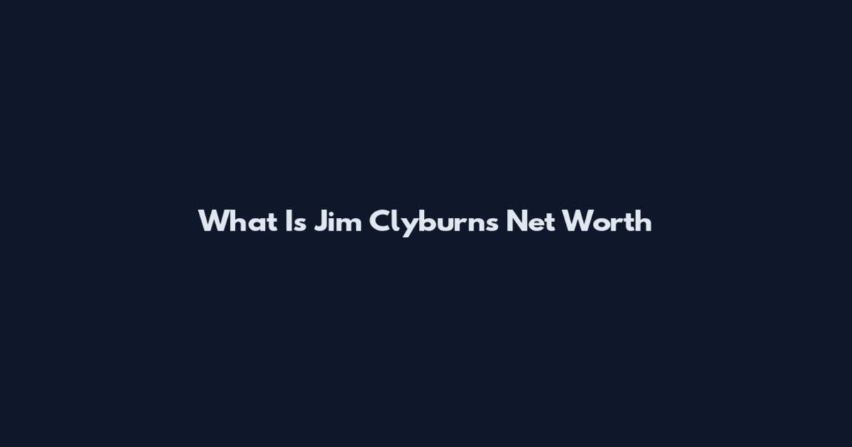 What Is Jim Clyburn's Net Worth