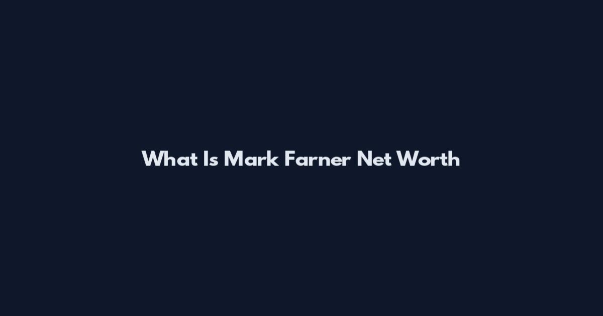 What Is Mark Farner Net Worth