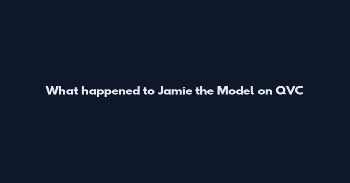 What happened to Jamie the Model on QVC