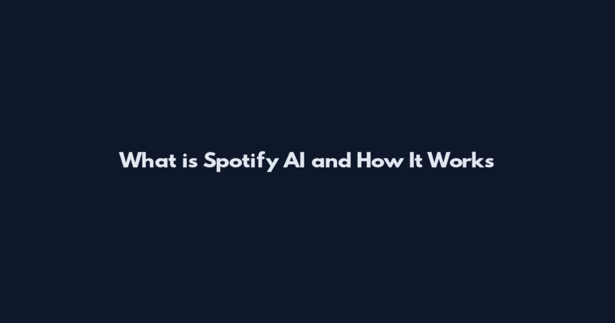 What is Spotify AI and How It Works