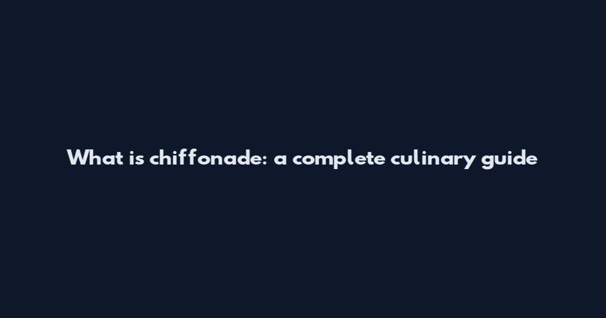 What is chiffonade: a complete culinary guide