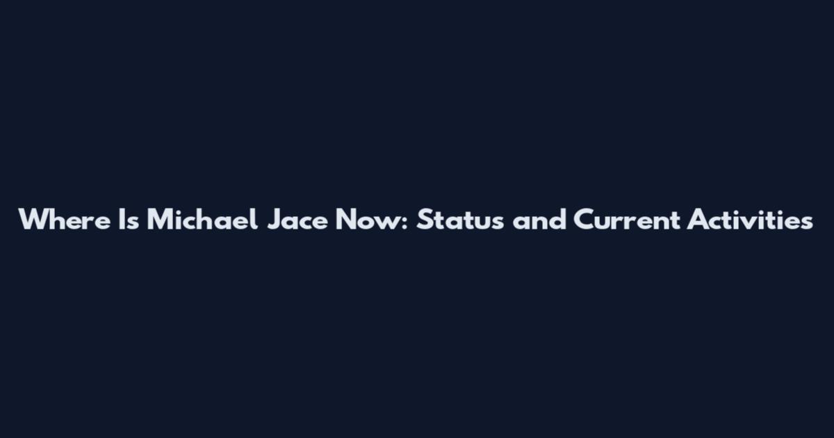 Where Is Michael Jace Now: Status and Current Activities
