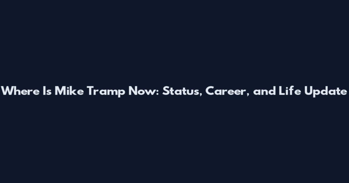 Where Is Mike Tramp Now: Status, Career, and Life Update