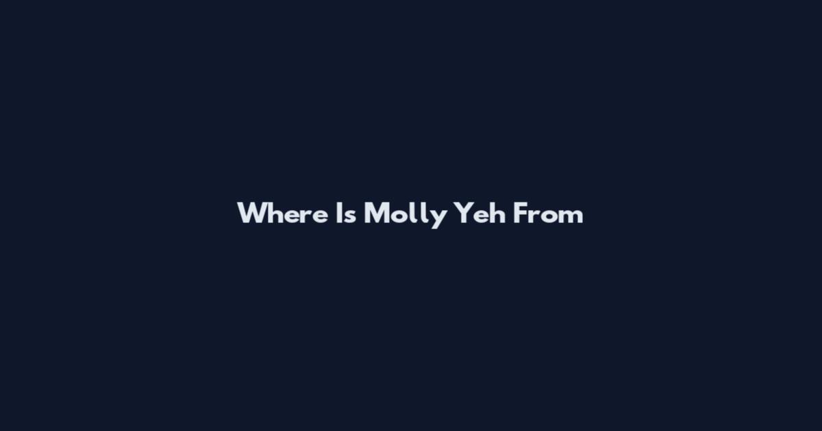 Where Is Molly Yeh From