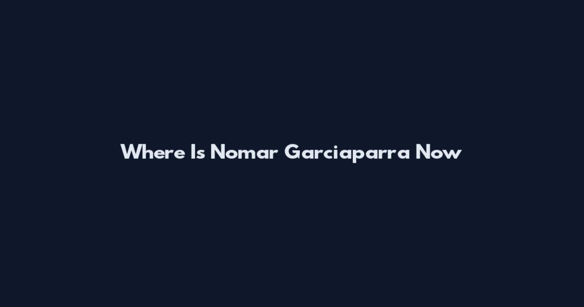 Where Is Nomar Garciaparra Now