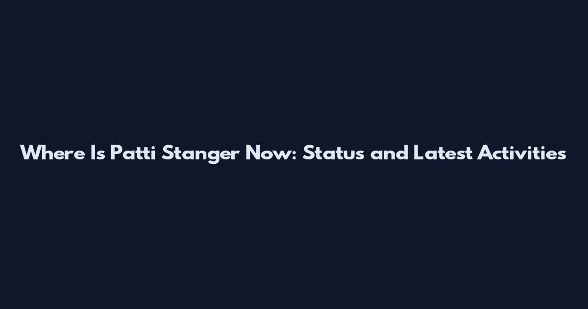 Where Is Patti Stanger Now: Status and Latest Activities
