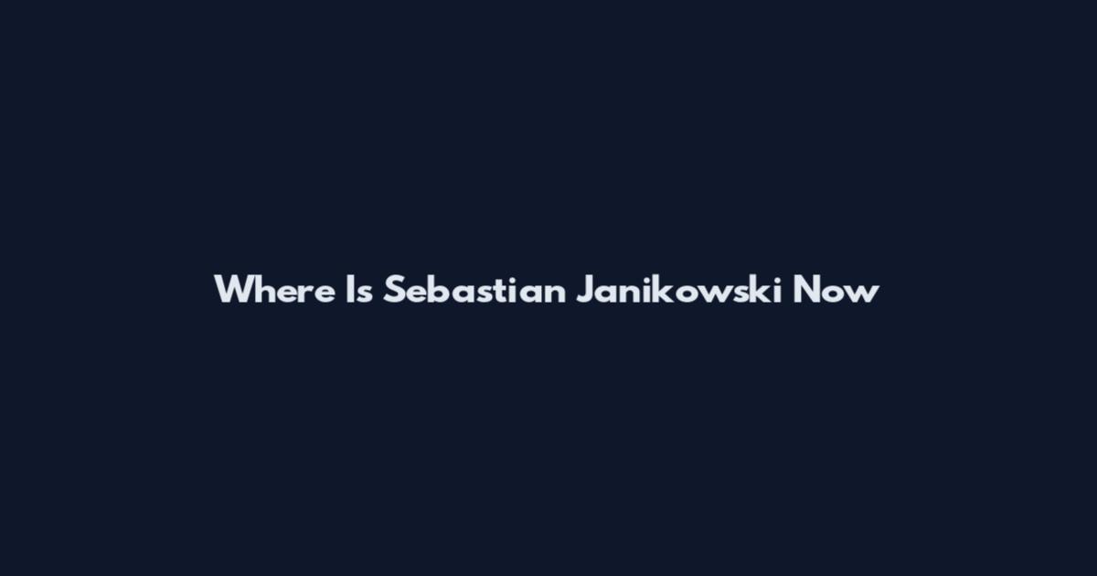 Where Is Sebastian Janikowski Now