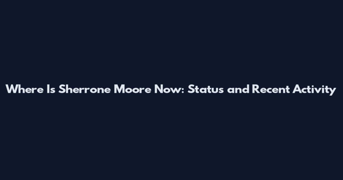 Where Is Sherrone Moore Now: Status and Recent Activity