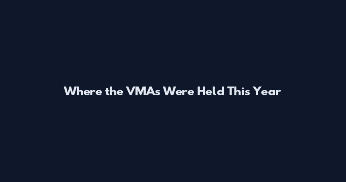 Where the VMAs Were Held This Year