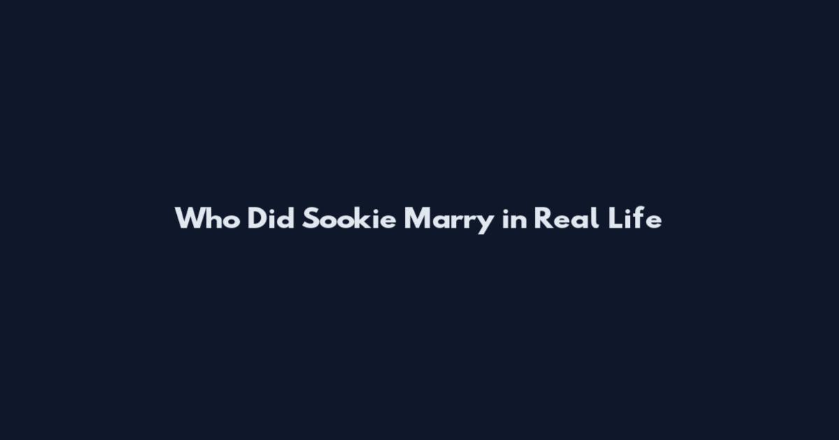 Who Did Sookie Marry in Real Life