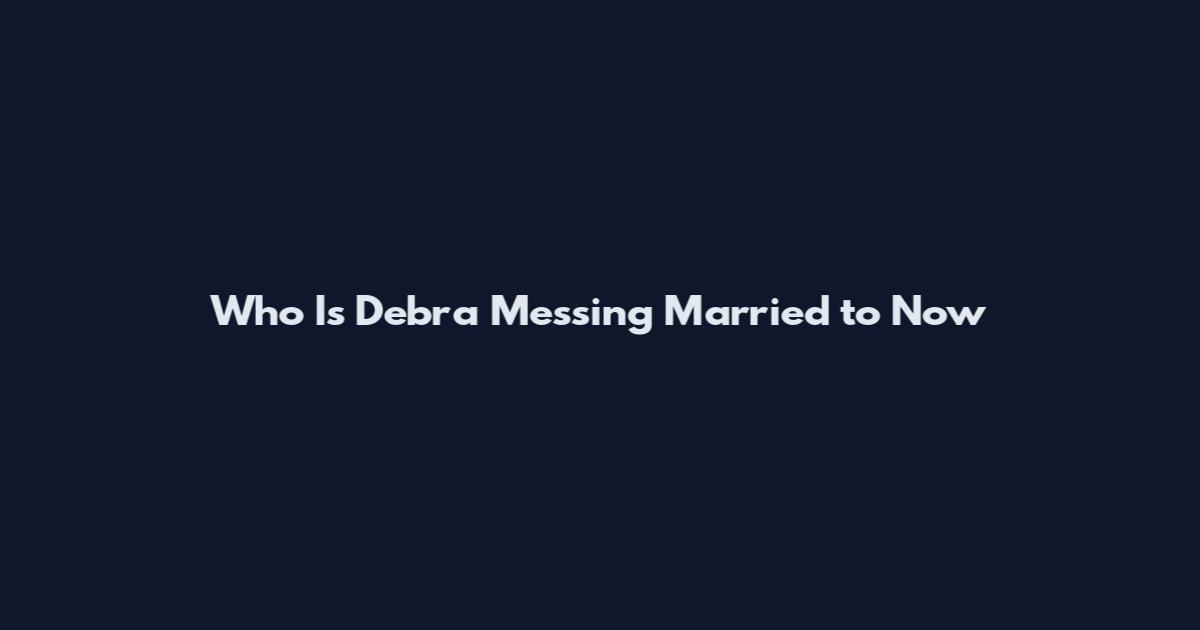 Who Is Debra Messing Married to Now