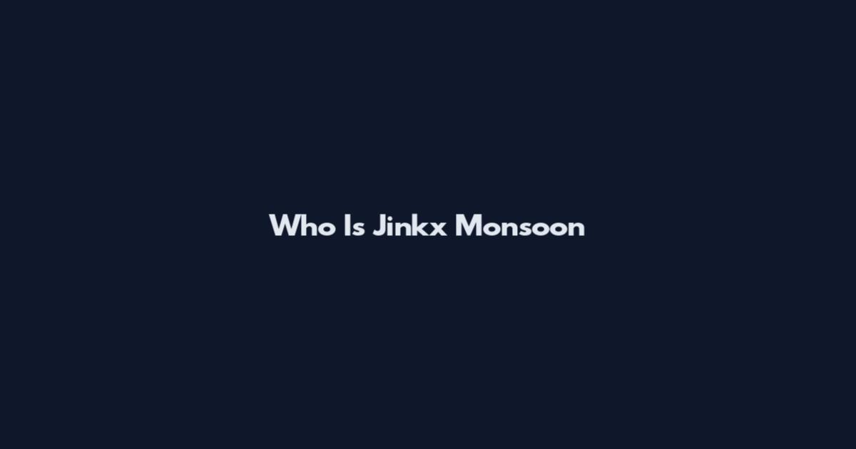 Who Is Jinkx Monsoon
