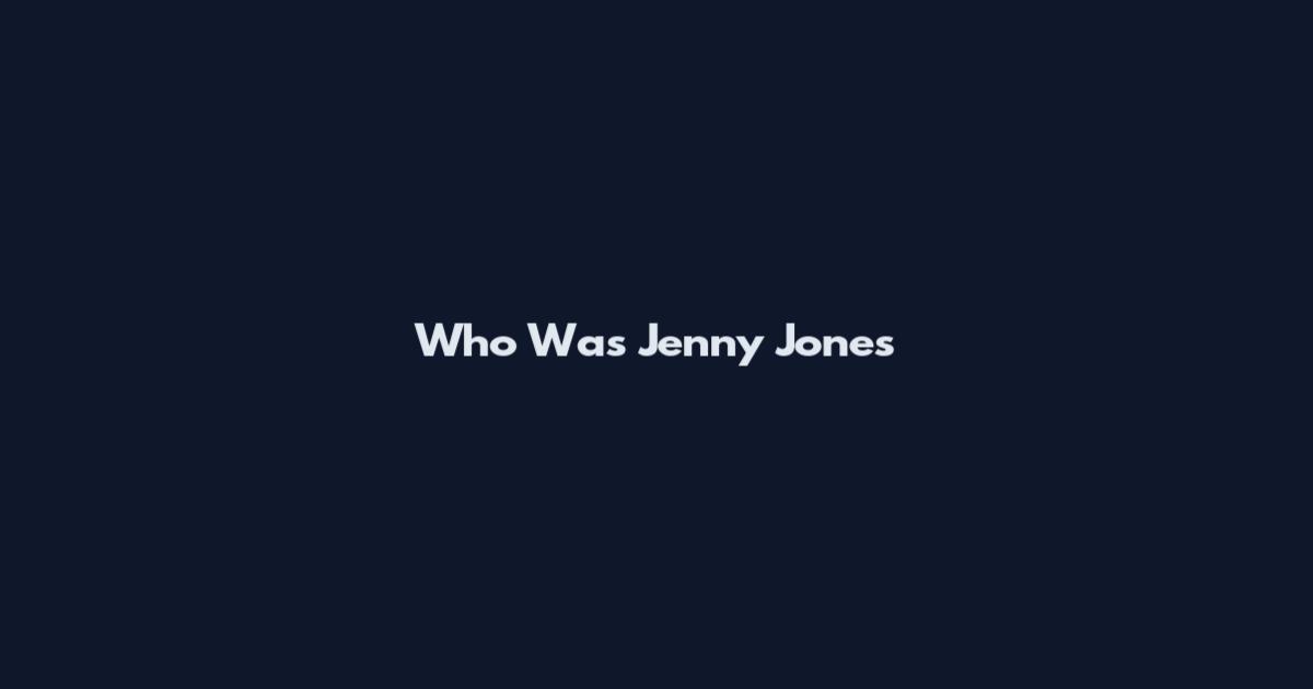 Who Was Jenny Jones
