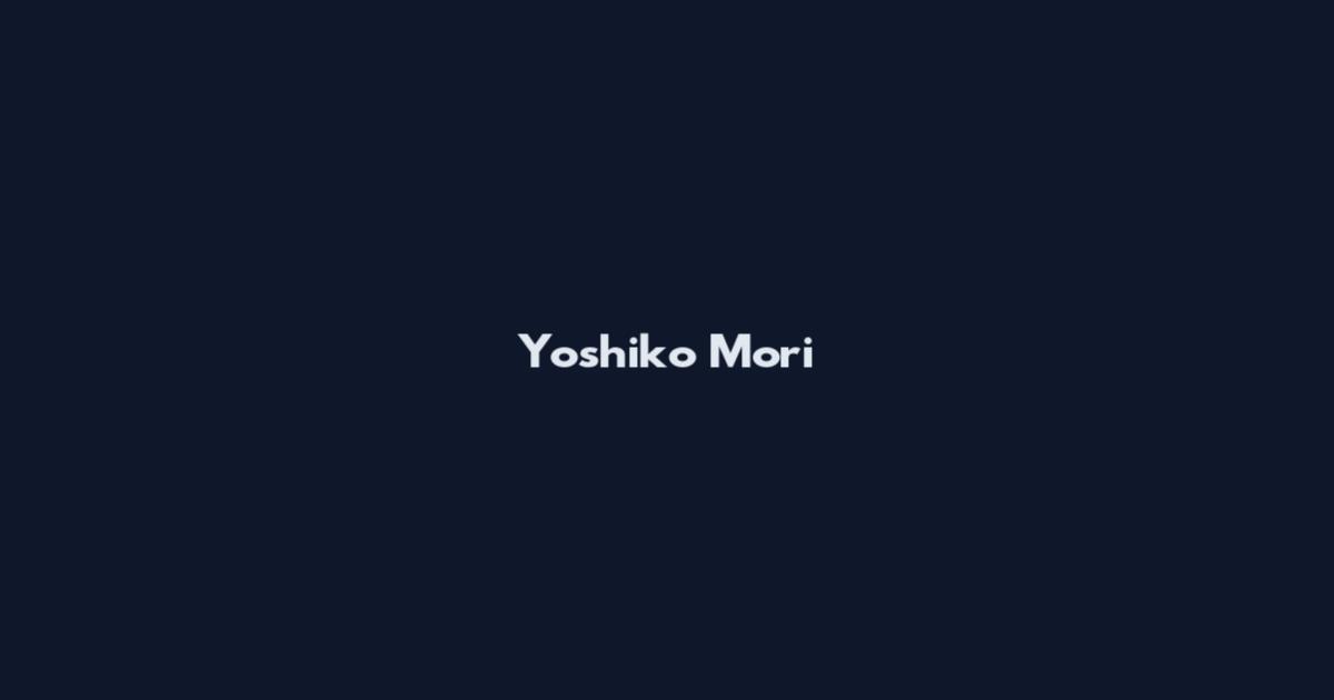 Yoshiko Mori