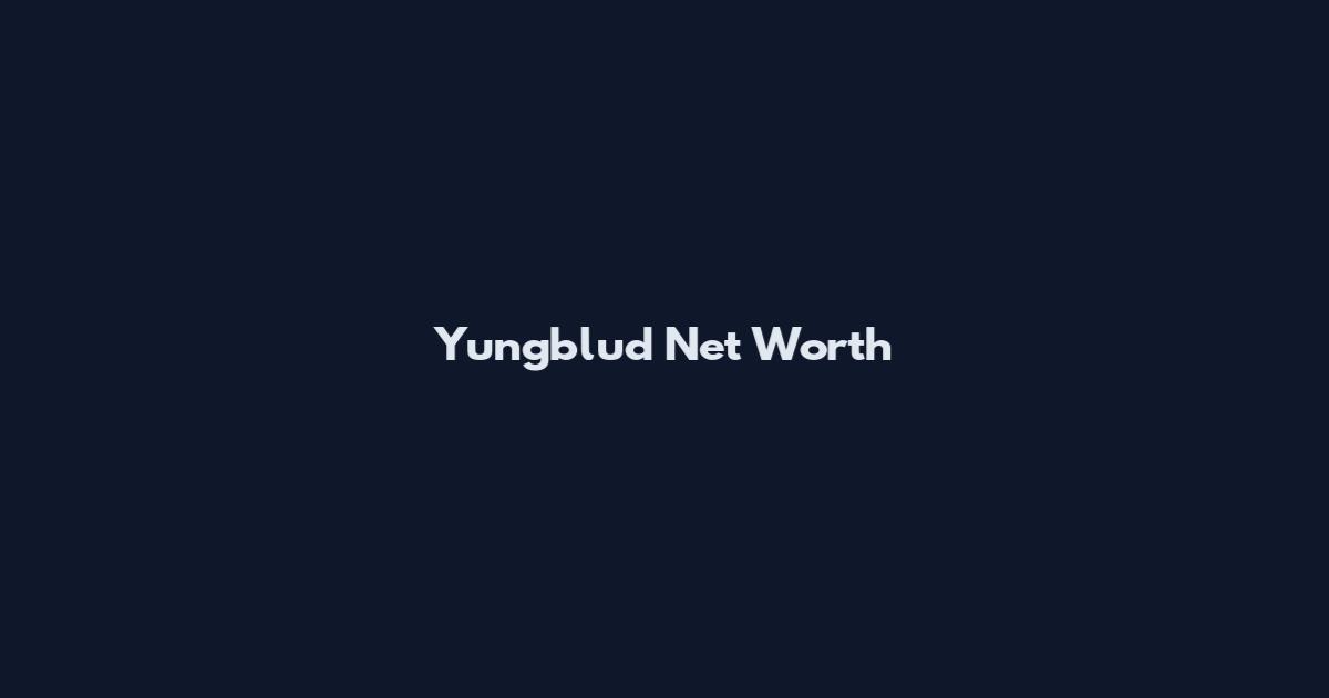 Yungblud Net Worth