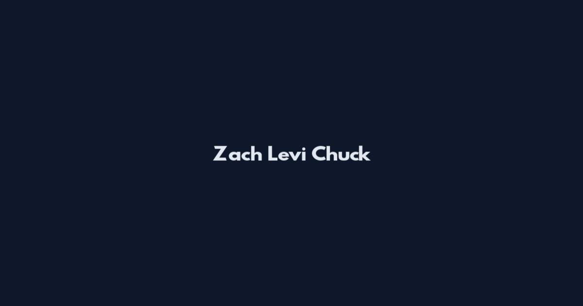 Zach Levi Chuck