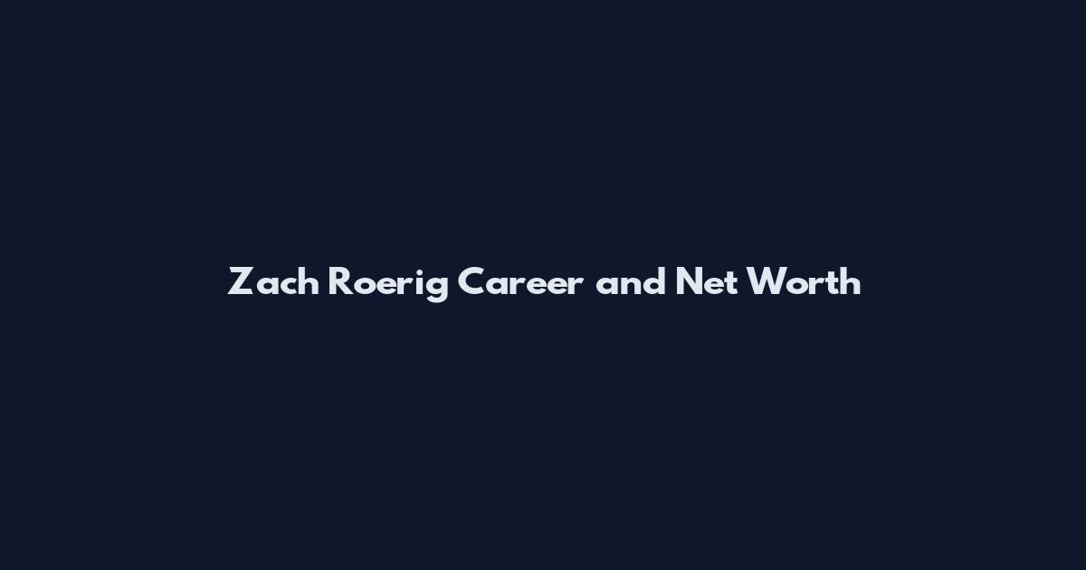 Zach Roerig Career and Net Worth