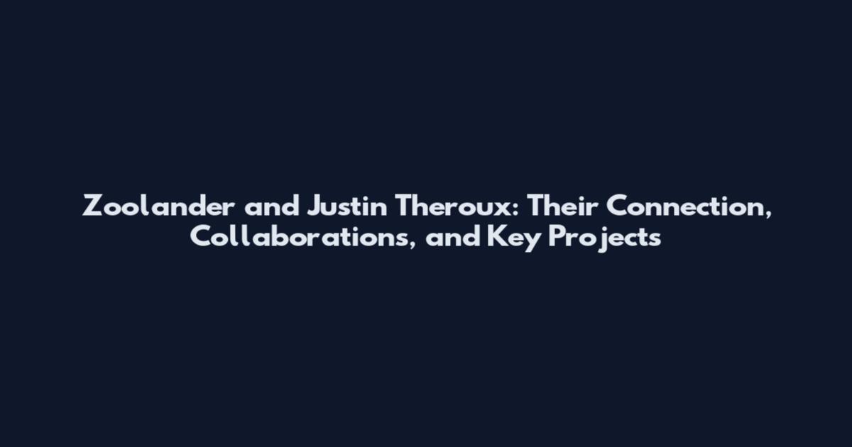 Zoolander and Justin Theroux: Their Connection, Collaborations, and Key Projects