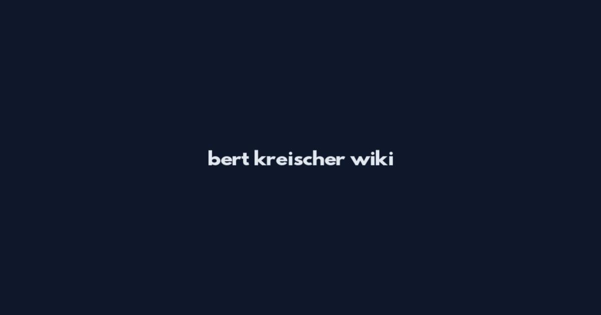 bert kreischer wiki