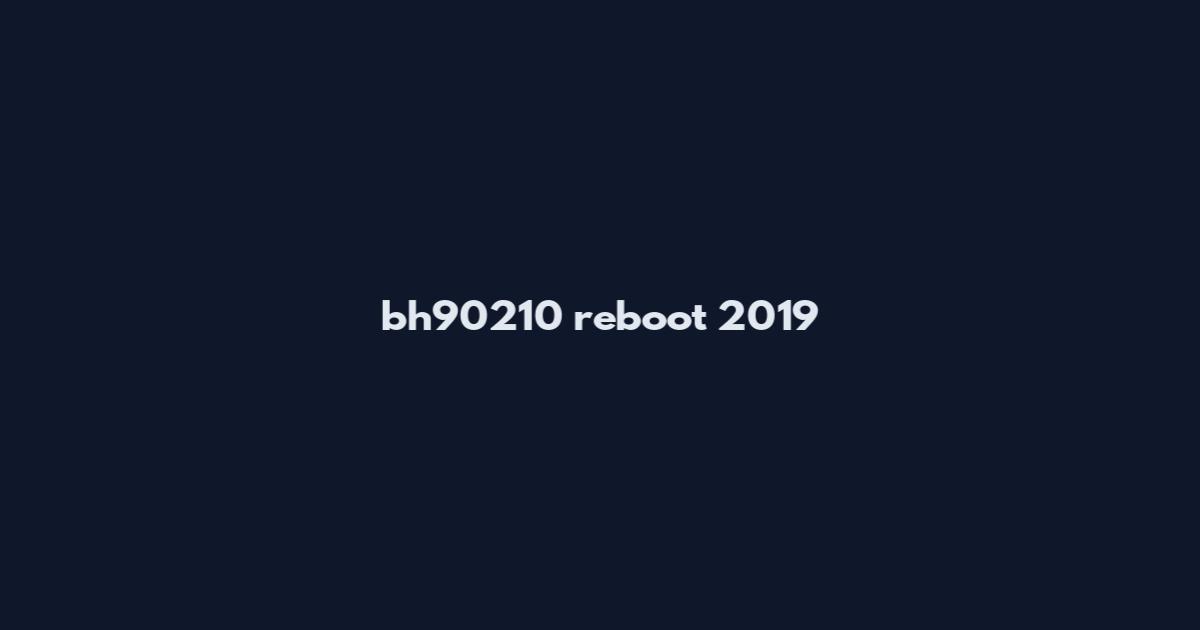 bh90210 reboot 2019