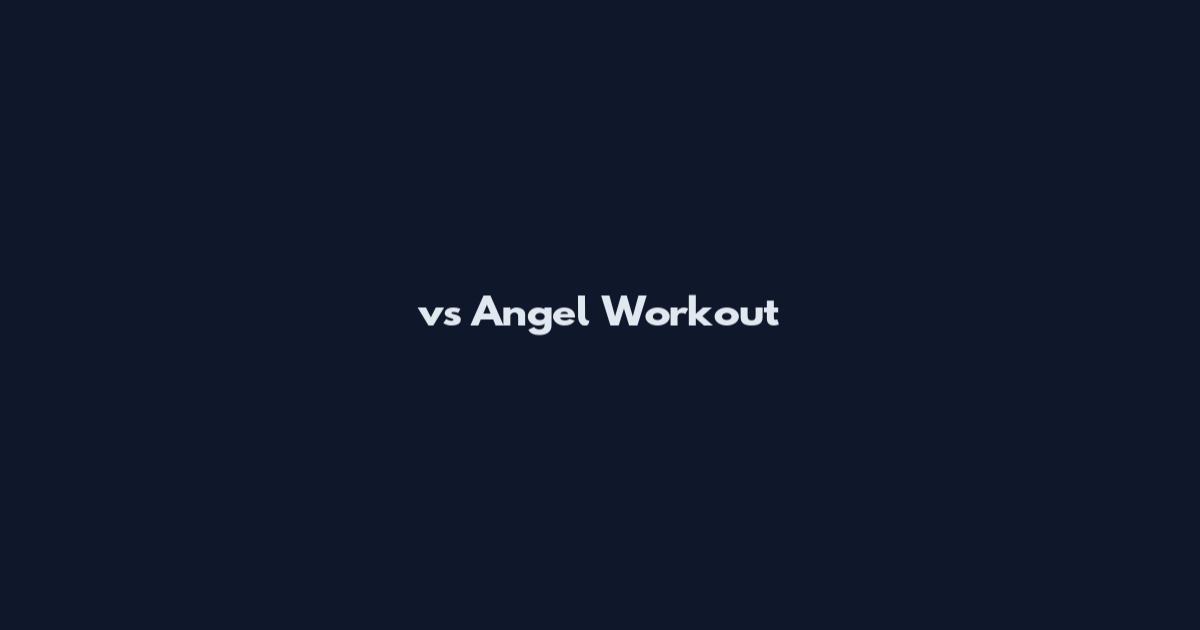 vs Angel Workout