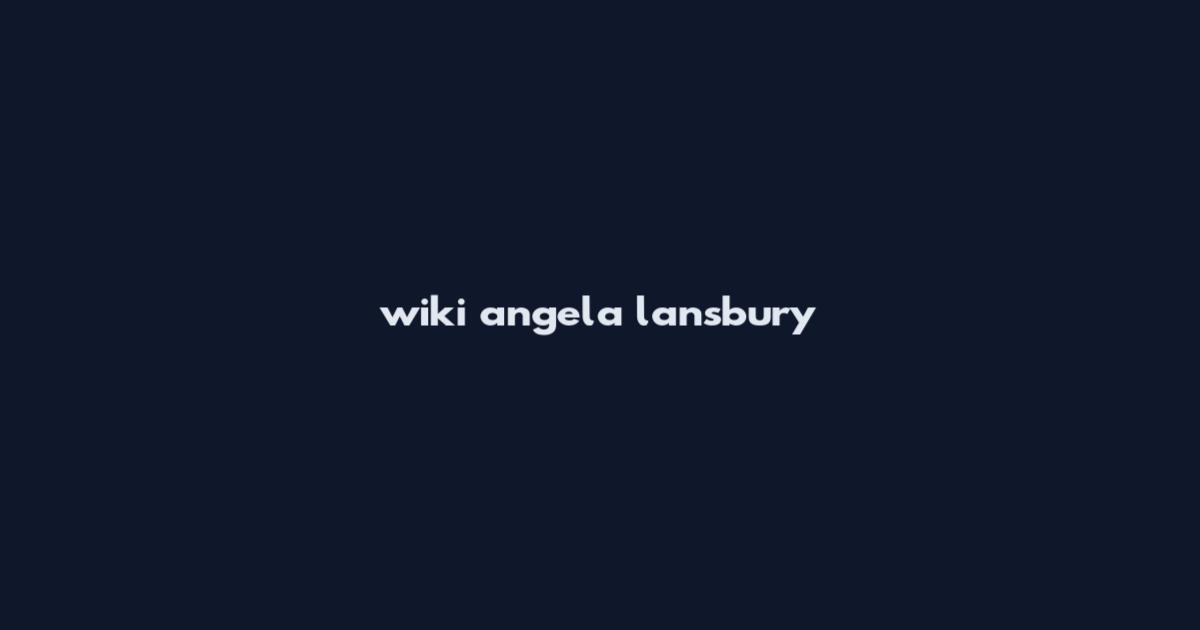 wiki angela lansbury